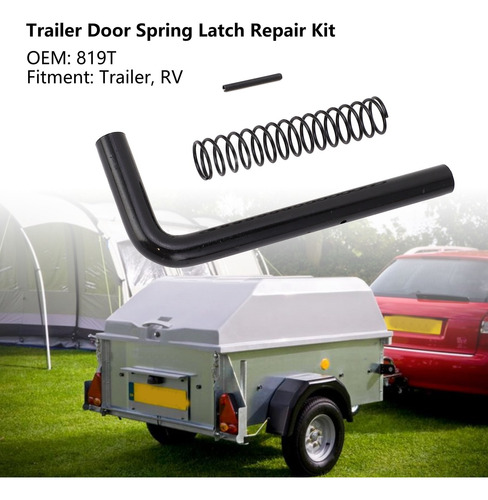 Kit Reparación Cierre Resorte Trailer 819t Rv 3 Piezas Metal