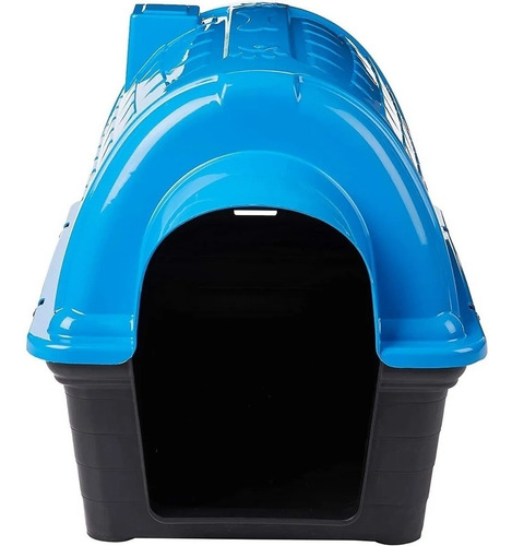 Imagem 3 de 10 de Casinha Iglu De Plástico Para Cães Furacão Pet Grande Nº 5