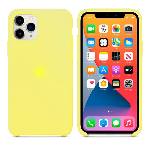 Silicone Case Para iPhone 11 Pro