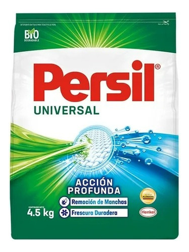 3 Pza Detergente En Polvo Persil Universal 4.5 Kg