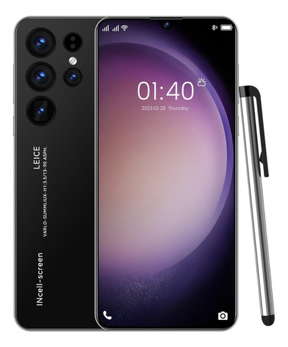 Teléfonos Inteligentes Android Baratos S23 Ultra Negro 6.1 E