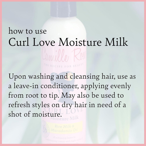 Crema Acondicionadora Curl Love Moisture Camille Rose 240ml