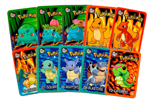 Coleção Supercarta Pokémon Elma Chips Original
