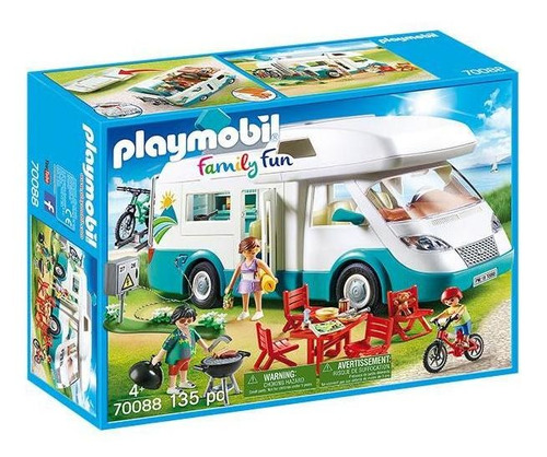 Playmobil Family Fun - Camping: Camper De Verano 70088
