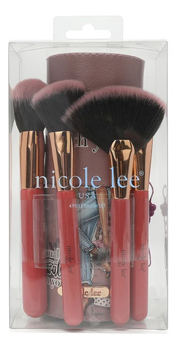 Nicole Lee Set De Brochas Cos7473-cwk Rodada