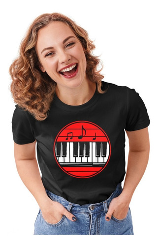 Blusas Negras Para Pianistas Instrumento Musical Modernas Cl