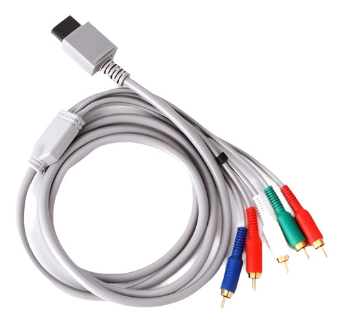 Hde Componente Hdtv Av Audio Video Cable Para Nintendo Wii Y