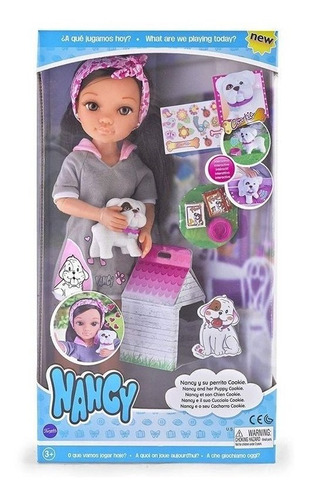 Nancy Muñeca Y Su Perrito Cookie Interactivo Liquidacion Uni