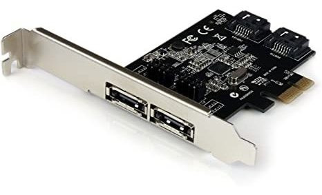 Startech.com Tarjeta Controladora Pci Express Sata De 2 Puer