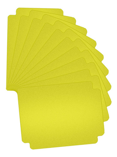 Separador De Cartas, Separador De Cartas Estándar Amarillo