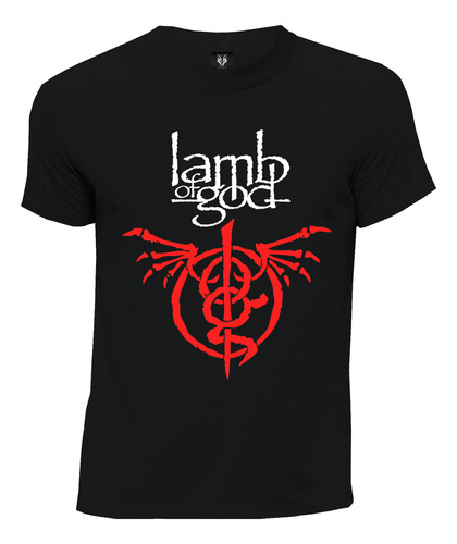 Camiseta Rock Thrash Metal Band Lamb Of God