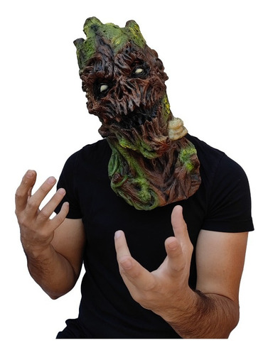Máscara Espantapájaros Monstruo Halloween Terror Disfraz