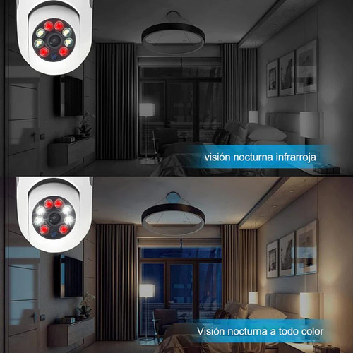 Imagen 5 de 9 de Camara De Seguridad Wifi Inteligente Full Hd 1080p Fralugio