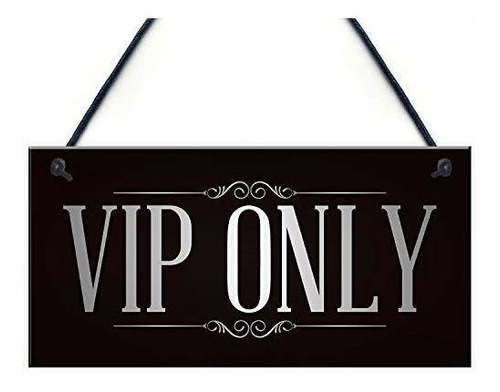 Meijiafei Vip Only Man Cave Home Bar Pub Sign Bbq Beer Garde
