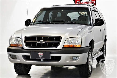 Chevrolet Blazer - 01 - 66.000 Km - Prata - Apta Placa Preta