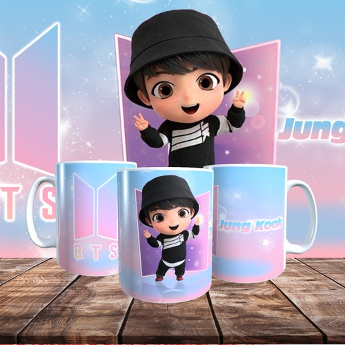 Taza Personalizada Diseño Bts Jung Kook