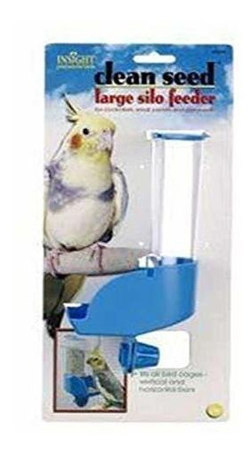 Comedero Silo Para Pájaros Jw Pet, Grande, Colores Variados