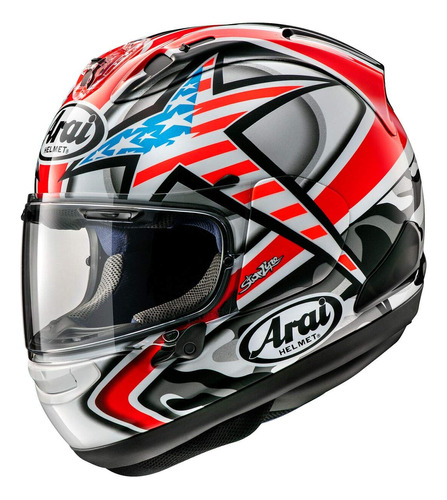 Arai Corsair-x Hayden - Casco De Moto Para Adulto, Color Bla