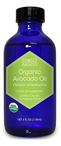 Zongle Usda Certificado Organico Aceite De Aguacate Seguro