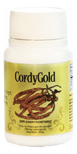 Cápsulas Cordygold - Unidad a $15