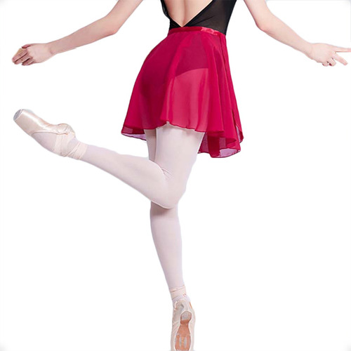 Ballet Chifón Falda Tutú Danza Niña Infantil Bailarina