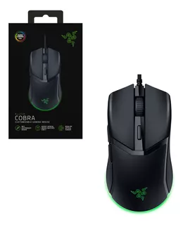 Mouse Razer Gamer Cobra Rgb Color Negro