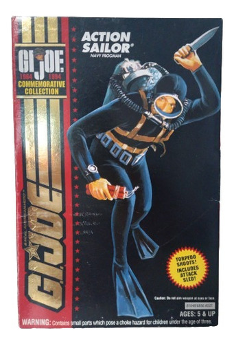 Comandos Em Ação Gijoe Action Sailor Produto Novo Original 