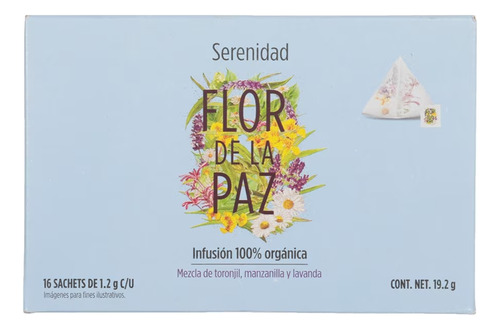  Té Flor De La Paz Serenidad 19.2g