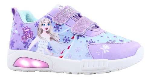 Zapatillas Disney Frozen Con Luces Footy Linea Pop Manias