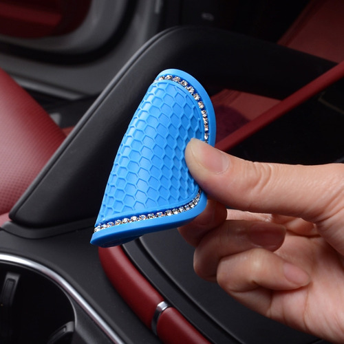 Alfombrilla Antideslizante De Goma Blanda Para Coche, 2 Unid