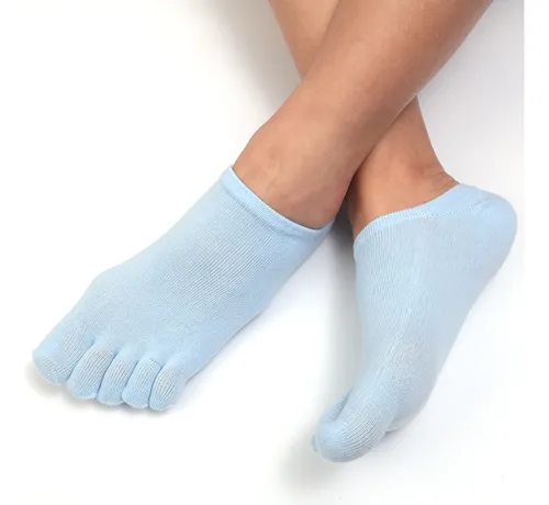 Calcetín Náutico De Cinco Dedos Para Mujer, Invisible, Fino