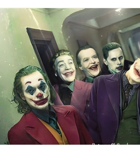 Poster Guason (joker) Vinilo Autoadhesivo 100x60m
