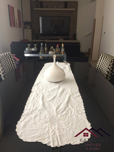 Casa Triplex Em Condomínio A Venda, 3 Dormitórios, 2 Vagas, Santos - 3066