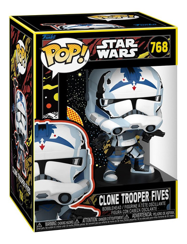 Figura De Vinilo Coleccionable Funko Pop Star Wars Clone War