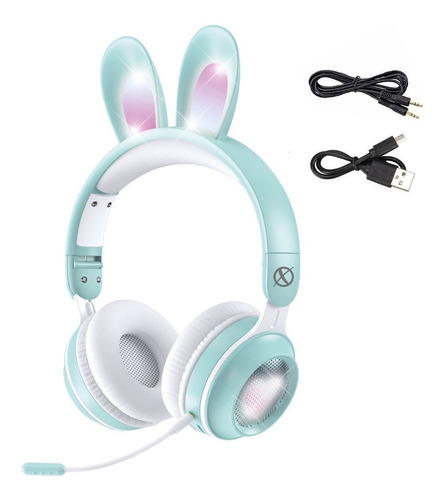 Auriculares Xinua Bunny Brush X-BB verde