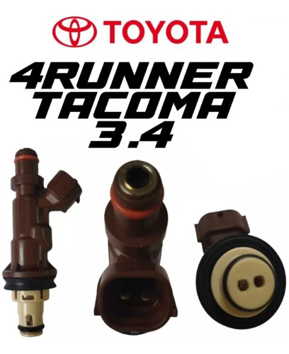 Inyector Toyota 4runner 3.4 V6 99-04 Tacoma 3.4 V6 00-04
