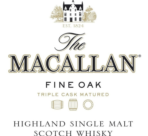 Imagen 7 de 7 de Whisky The Macallan 12 Años Triple Cask 700ml Estuche