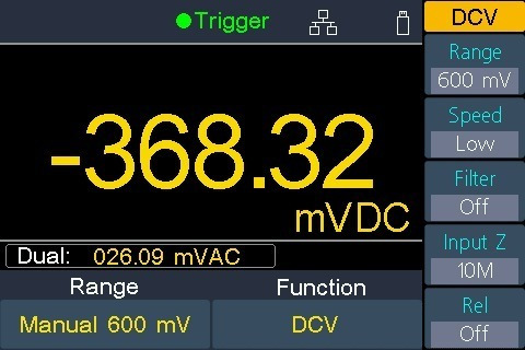 Multímetro Digital De Banco Owon De 4 1/2 Dígitos Lcd 4p Usb