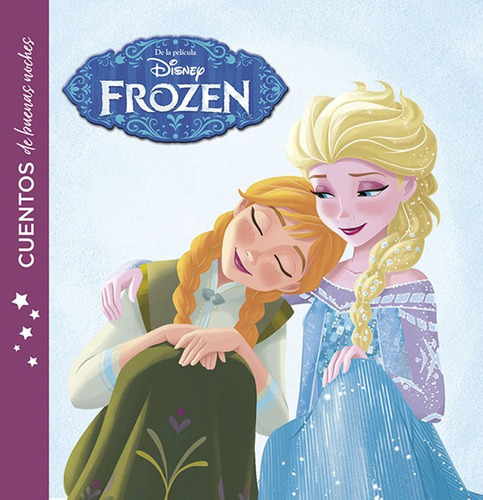 Frozen. Cuentos de buenas noches, de Disney. Editorial Libros Disney, tapa blanda en español, 2018