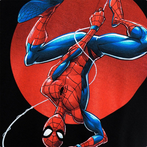 Imagen 4 de 4 de Remera Jack Lee Marvel Spiderman 8 Jr Niño Casual