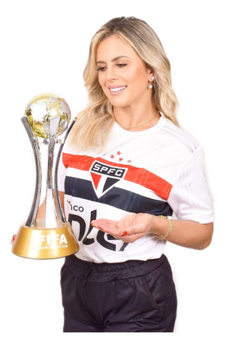 Kit 2 Taças Compatível Libertadores 50cm E Mundial 35cm Spfc