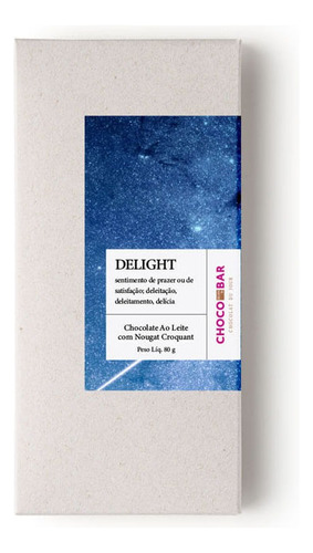 Delight - Chocolate Ao Leite Com Nougat Croquant