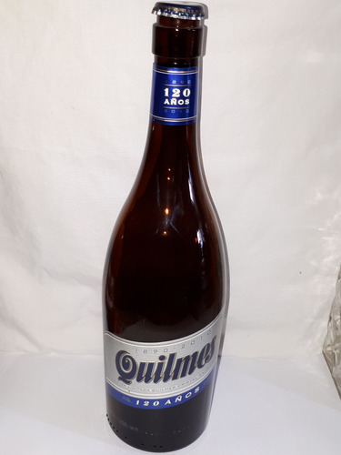 Deco - Botella De Cerveza Quilmes 120 Años 750ml ´11 Vacia