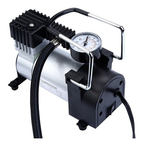 Compresor Inflador Auto Portatil 12v, Maxima Potencia 120w
