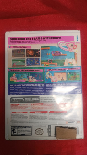 Kirby's Epic Yarn Para Wii (Usado)