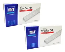 Comprar Pack X2 Cajas Broches Mit 50 X1000 Ganchos Para Abrochadoras