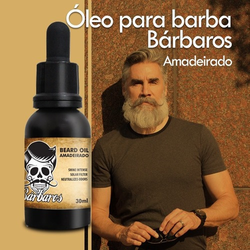 Imagen 2 de 3 de Aceite Barba Y Bigote Óleo Premium. Amaderado. Envío Grátis!