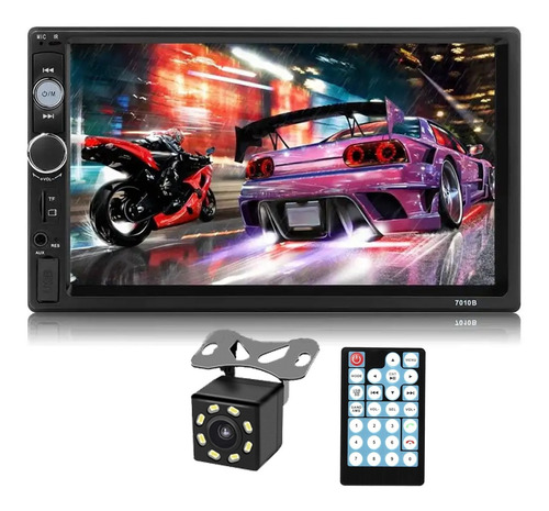 Stereo Auto Doble Din Pantalla 7 Pulgadas Tactil