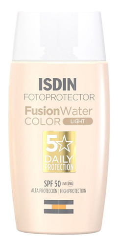 Isdin Fotoprotector Fps50 Fusion Water Con Color Oil Free