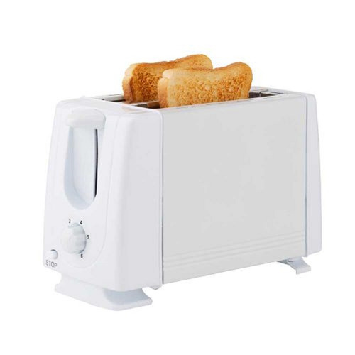 Tostadoras Electricas 2 Panes Kanji 6 Niveles 800w Blanca